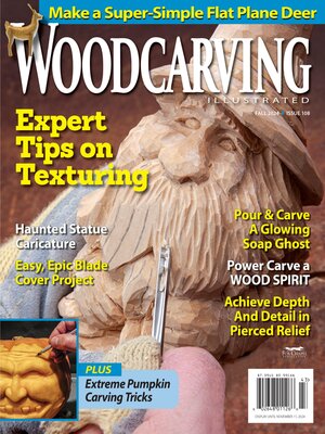 cover image of Woodcarving Illustrated Issue 108 Fall 2024